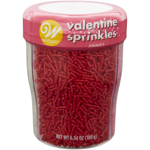 2 Pack Wilton Jimmies Sprinkles Mix-Valentines W1000959 - 070896155979
