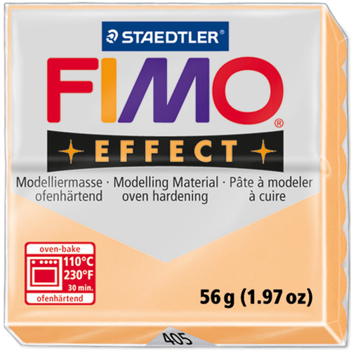 6 Pack - Fimo Effect Polymer Clay 2oz-Peach - EF802-405 - 40066080055354006608005535