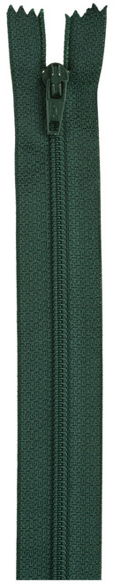 3 Pack - Coats All-Purpose Plastic Zipper 22"-Forest Green - F72 22-61A