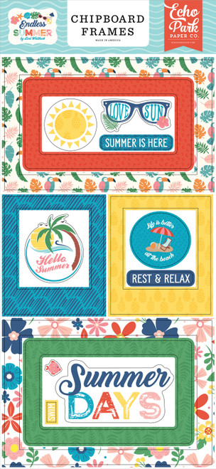 Endless Summer Chipboard 6"X13"-Frames - ES274065 - 793888019461