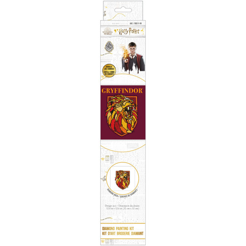 Camelot Dots Diamond Art Kit 12.6"X12.6"-Harry Potter - Gryffindor Alumni - 23800240 - 678361986587