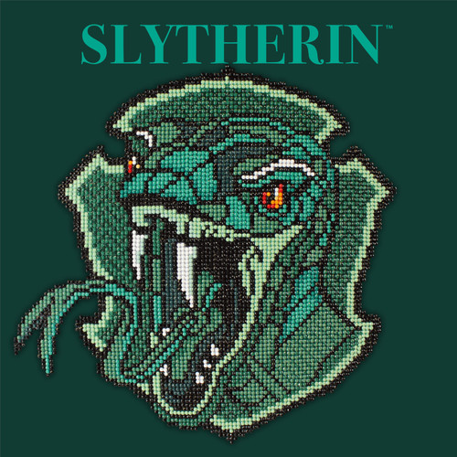 Camelot Dotz Diamond Art Kit 12.6"X12.6"-Harry Potter Slytherin Alumni 23800250