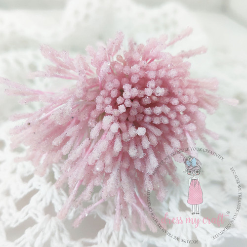 Dress My Craft Sugar Thread Pollen-Baby Pink FL8712 - 194186012282