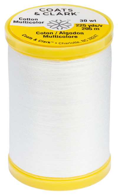 Coats General Purpose Cotton Thread 225yd-Winter White S970-150 - 073650022326