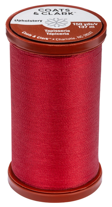 Coats Extra Strong Upholstery Thread 150yd-Red S964-2250 - 073650022142