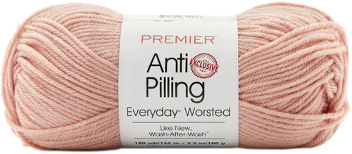 Premier Anti-Pilling Everyday Worsted Yarn-Dogwood - DN100-90 - 840166814017 Premier Anti-Pilling Everyday Worsted Yarn-Dogwood - DN100-90 - 840166814017