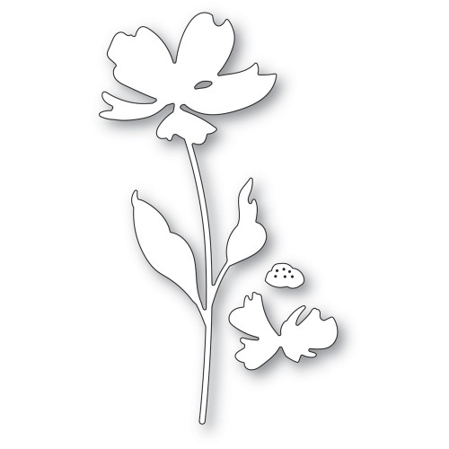 Memory Box Dies-Cottage Flower Stem -MB94611
