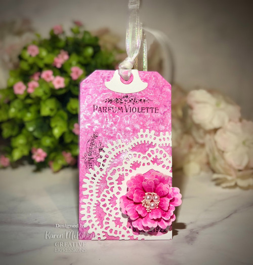 Creative Expressions Craft Dies By Sam Poole-Shabby Basics Whale Tail Tag CEDSP007