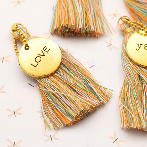 Jen Hadfield Live & Let Grow Tassels 4/Pkg- - JH003830 - 718813115155 Jen Hadfield Live & Let Grow Tassels 4/Pkg- - JH003830 - 718813115155