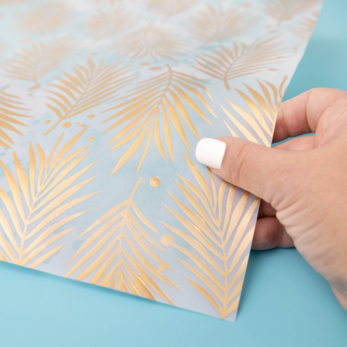 Vicki Boutin Sweet Rush Specialty Paper 12"X12"-Vellum W/Holographic Gold Foil - VB003904 Vicki Boutin Sweet Rush Specialty Paper 12"X12"-Vellum W/Holographic Gold Foil - VB003904