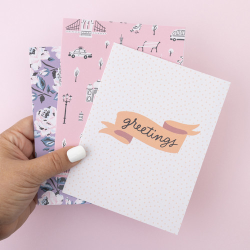 Boxed Cards - A2 (4.375"X5.75") 40 Cards & Envelopes-Maggie Holmes - Round Trip - MH013601