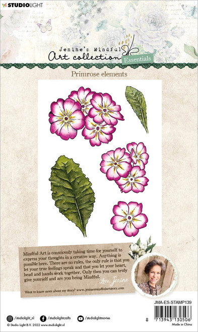 Studio Light Essentials Clear Stamps-Nr. 139, Primrose Elements JMAES139 - 87139431305068713943130506