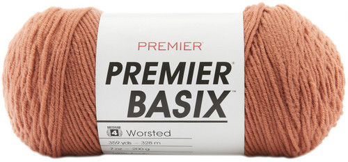 Premier Basix Yarn-Chestnut - 1115-66 - 840166810699 Premier Basix Yarn-Chestnut - 1115-66 - 840166810699