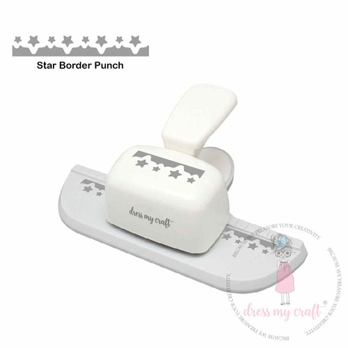 Dress My Craft Punch-Star Border DMCT5208