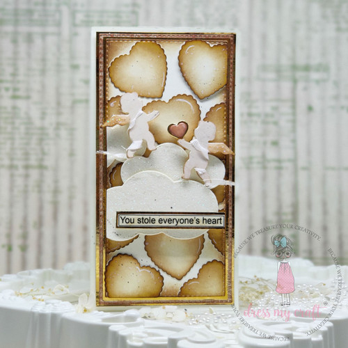 Dress My Craft Designer Punch-Scalloped Heart 1.5" - DMCT5252 Dress My Craft Designer Punch-Scalloped Heart 1.5" - DMCT5252