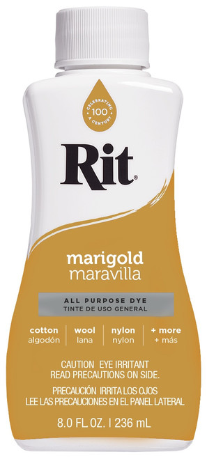 Rit Dye Liquid 8oz-Marigold 8-56 - 885967885606