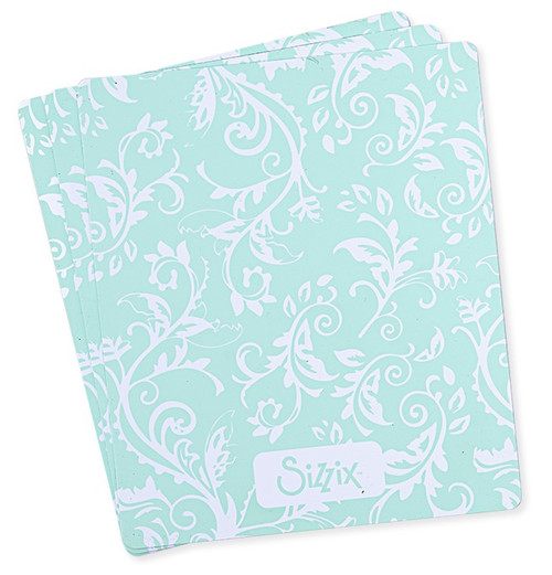 Sizzix Printed Magnetic Sheets 6.75"X5.75" 3/Pkg-Mint Julep - 664893 Sizzix Printed Magnetic Sheets 6.75"X5.75" 3/Pkg-Mint Julep - 664893