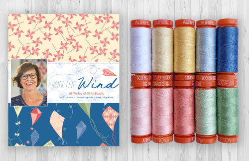 Aurifil Designer Thread Collection-On The Wind By Jill Finley JF50OTW