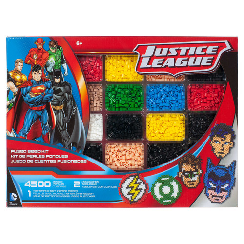 Perler Deluxe Fused Bead Kit-Justice League 80-54176 - 048533541768