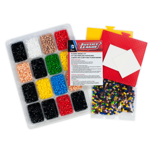 Perler Deluxe Fused Bead Kit-Justice League - 80-54176