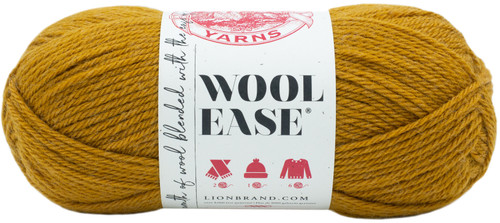 3 Pack Lion Brand Wool-Ease Yarn -Arrowwood 620-087 - 023032061757