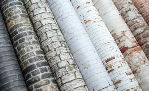 Craft Consortium Double-Sided Paper Pad 6"X6" 40/Pkg-Brick Textures, 20 Designs - CPAD019B