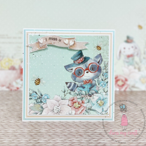 3 Pack - Dress My Craft Transfer Me Sheet A4-Kidland Tiles - MCDP5425