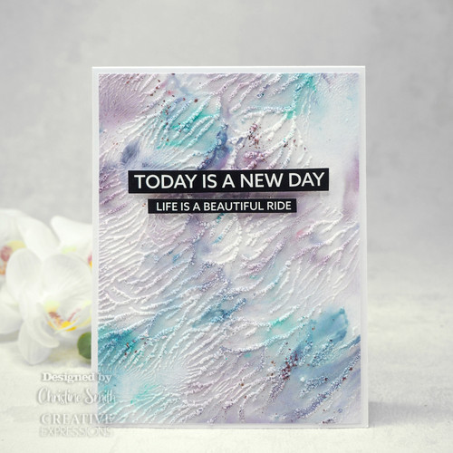 Creative Expressions Wordies Sentiment Sheets 6"X8" 4/Pkg-Inspirational CEW003