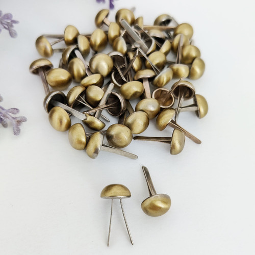 4 Pack - Dress My Craft Brads 9mm 30/Pkg-Antique Bronze - MCFA5024 4 Pack - Dress My Craft Brads 9mm 30/Pkg-Antique Bronze - MCFA5024