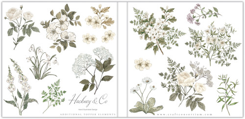Craft Consortium Double-Sided Paper Pad 6"X6" 40/Pkg-Belle Fleur - PAD032B