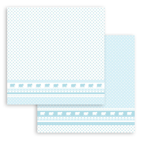 2 Pack Stamperia Backgrounds Double-Sided Paper Pad 8"X8" 10/Pkg-Baby Dream Blue, Day Dream -SBBS56