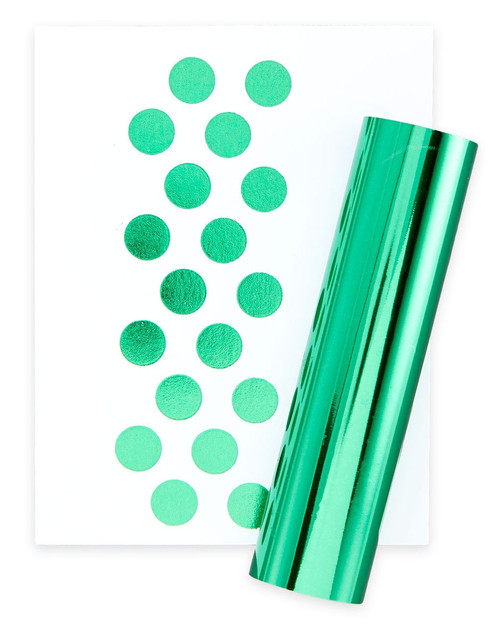 3 Pack Spellbinders Glimmer Foil-Green GLF-008