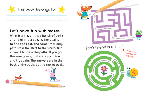 First Fun Mazes-Softcover B1241540