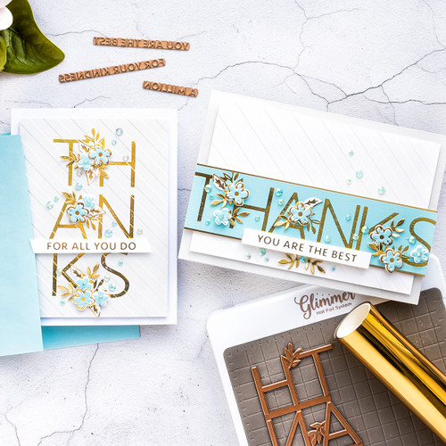 Spellbinders Glimmer Foil-Gold - GLF-014 Spellbinders Glimmer Foil-Gold - GLF-014