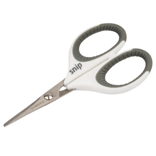 Singer Comfort Grip Craft Scissors 4"-Grey - 07191