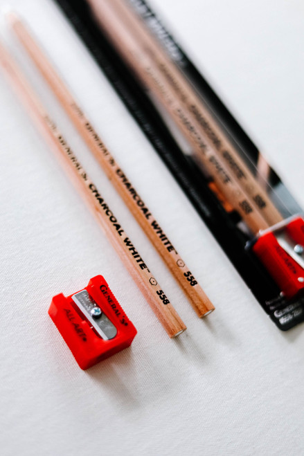 General's Charcoal White Pencils 2/Pkg-2B - 5582BP General's Charcoal White Pencils 2/Pkg-2B - 5582BP