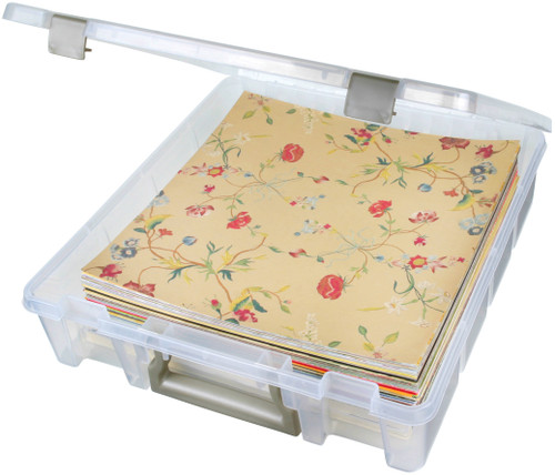 ArtBin Super Satchel Single Compartment -15.25"X14"X3.5" Translucent 6955AB