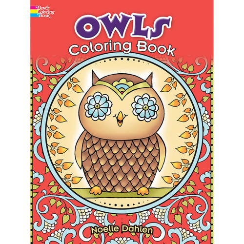 Dover Publications-Owls Coloring Book DOV-0333 - 8007597803349780486780337