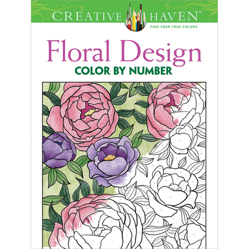 Creative Haven: Floral Design Coloring Book-Softcover - B6793856 - 97804867938569780486793856