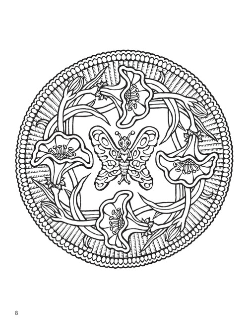 Mystical Mandala Coloring Book-Softcover - B6456942 Mystical Mandala Coloring Book-Softcover - B6456942