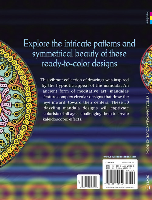 Mystical Mandala Coloring Book-Softcover - B6456942 Mystical Mandala Coloring Book-Softcover - B6456942