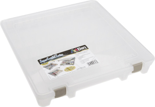 ArtBin Super Satchel Slim 8-28 Compartments -15.25"X14"X2" Translucent 9101AB - 071617003234