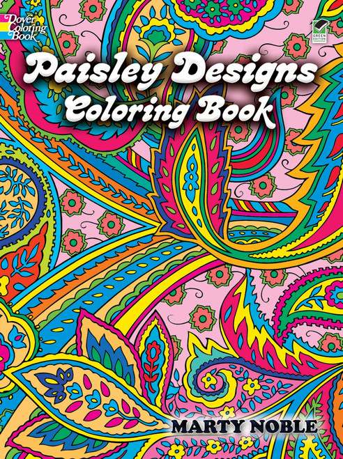Paisley Designs Coloring Book-Softcover - B6456423 - 97804864564239780486456423