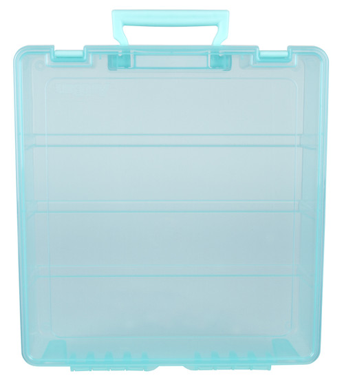 ArtBin Super Satchel Single Compartment-15.25"X14"X3.5" Aqua Mist 6955AA