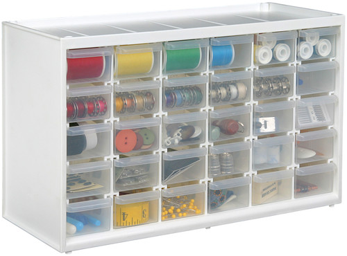 ArtBin Store-In-Drawer Cabinet-14.375"X6"X8.75" Translucent 6830PC