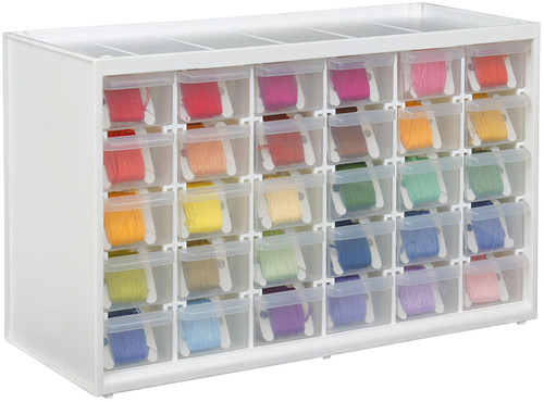 ArtBin Store-In-Drawer Cabinet-14.375"X6"X8.75" Translucent 6830PC