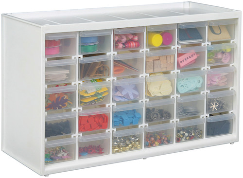 ArtBin Store-In-Drawer Cabinet-14.375"X6"X8.75" Translucent 6830PC
