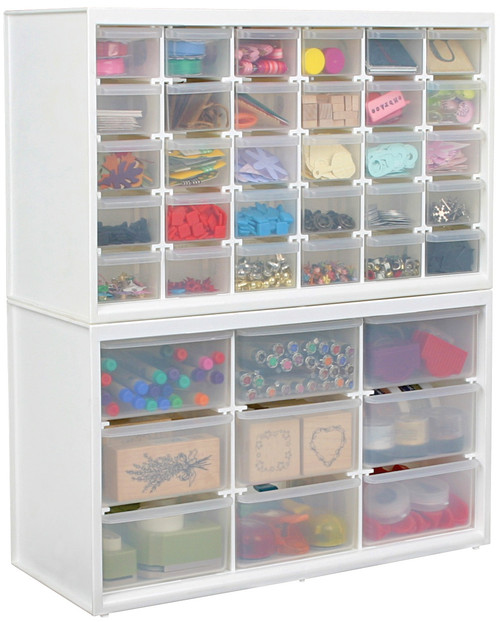 ArtBin Store-In-Drawer Cabinet-14.375"X6"X8.75" Translucent 6830PC