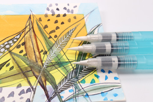 Niji Premier Waterbrush Set 3/Pkg-KWB09, KWB12 & KWB15 - KWBSET Niji Premier Waterbrush Set 3/Pkg-KWB09, KWB12 & KWB15 - KWBSET