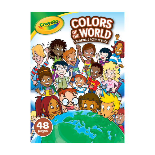 12 Pack Crayola Colors Of The World Coloring Book-48 Pages -040717 - 071662107178